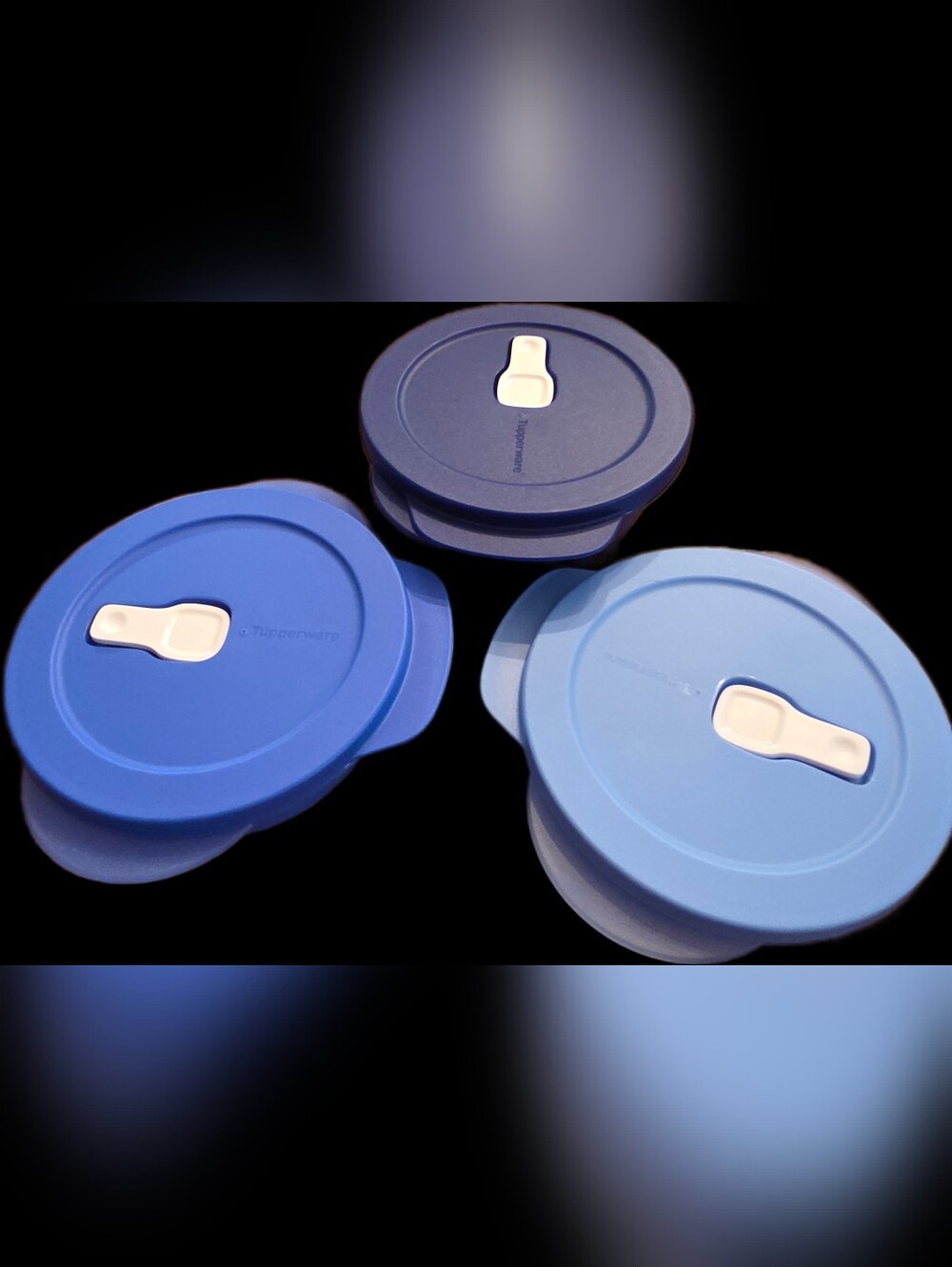 Tupperware Crystal Wave Bowl Set/3 4TH JULY SALE TODAY